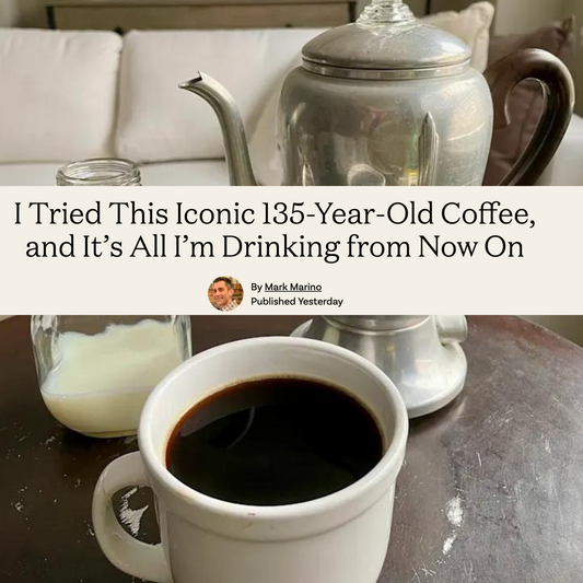 I tried this 135-year old coffee and it's all i'm drinking from now on