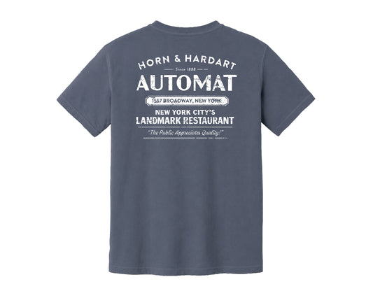 Horn & Hardart Automat T-shirt design on Back