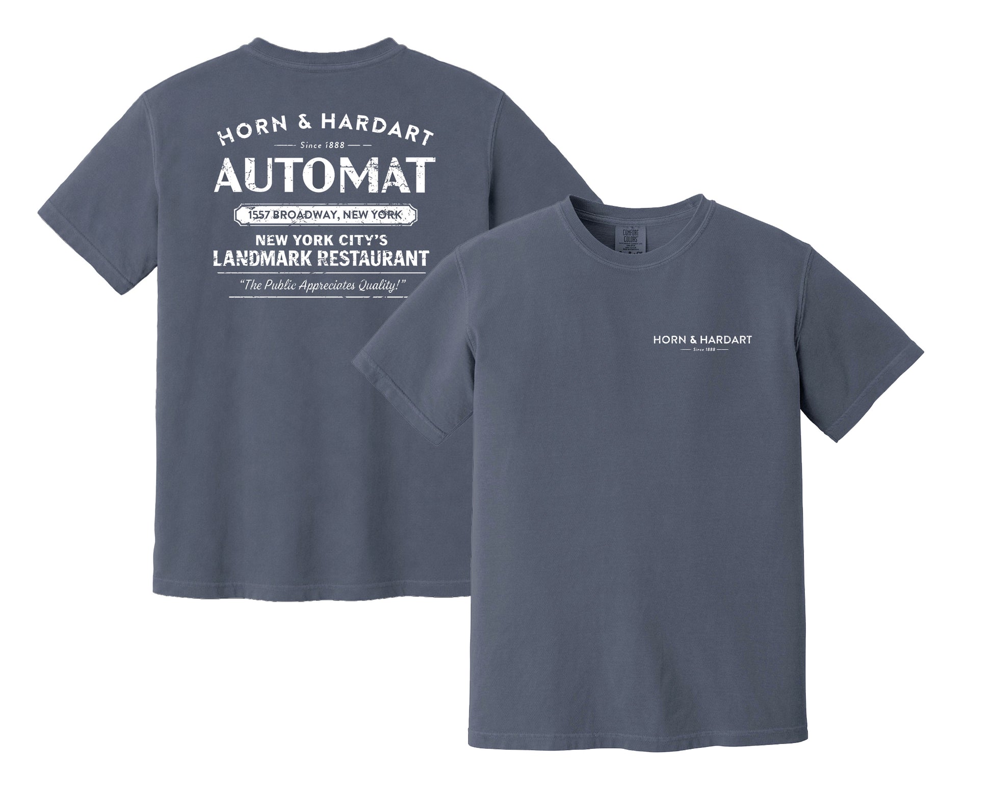 Horn and Hardart Broadway Automat Shirt, Front and Back design