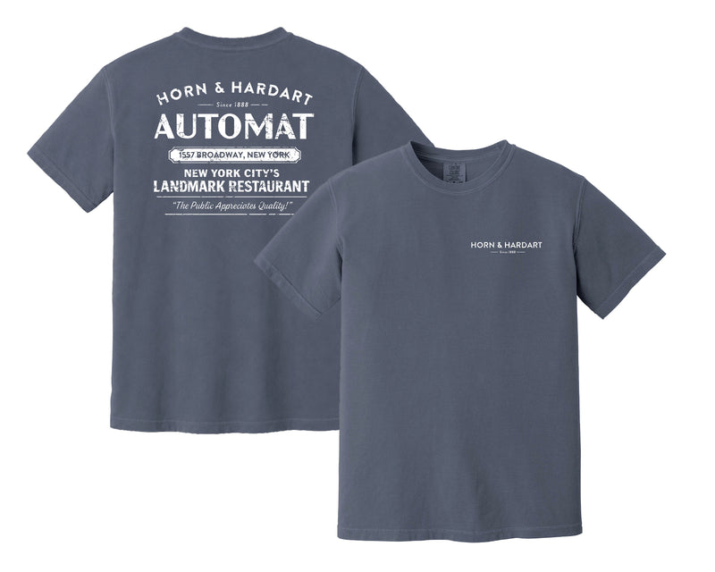 Horn and Hardart Broadway Automat Shirt, Front and Back design