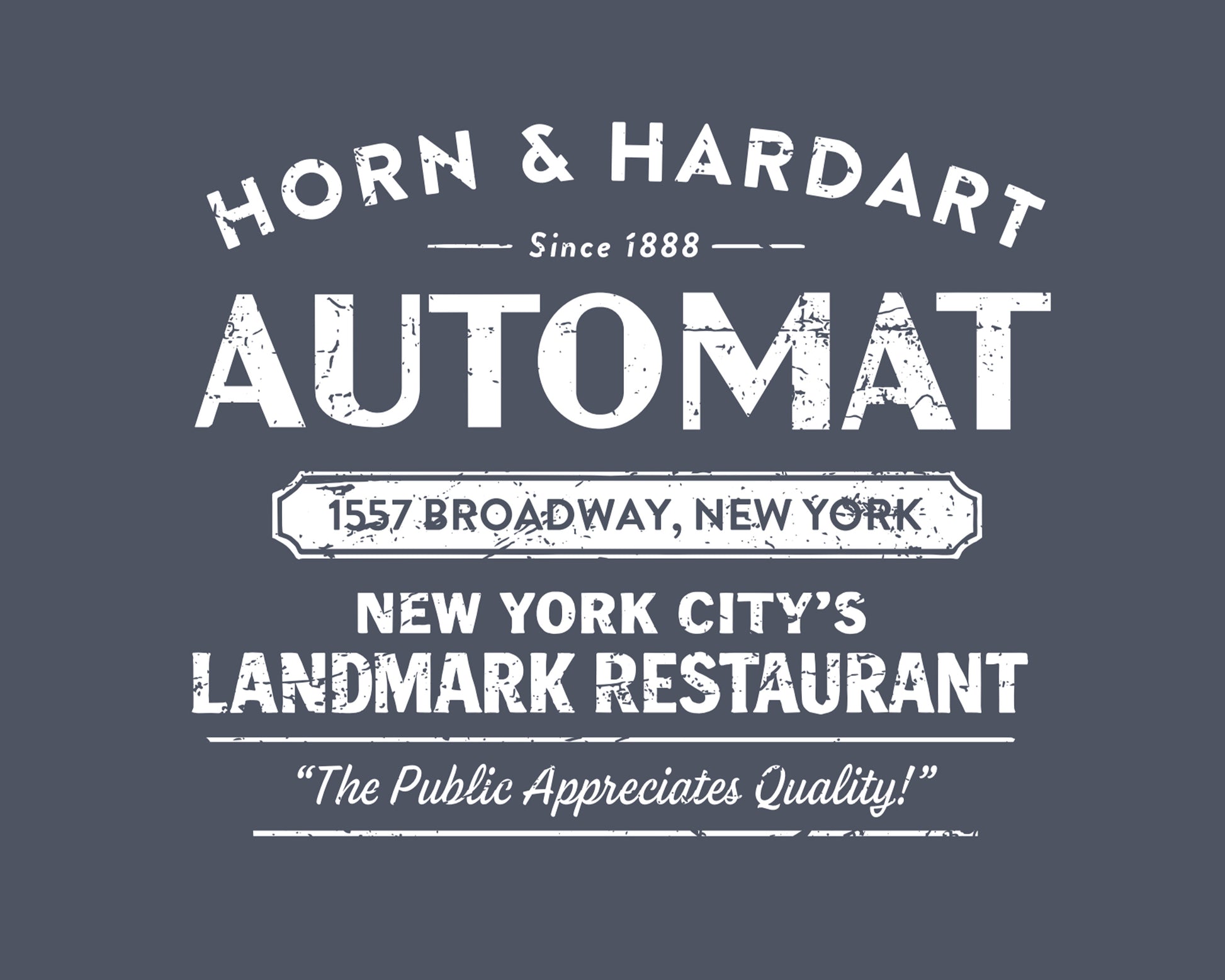 Horn and Hardart Automat T-Shirt Design