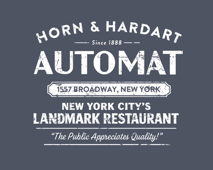 Horn and Hardart Automat T-Shirt Design