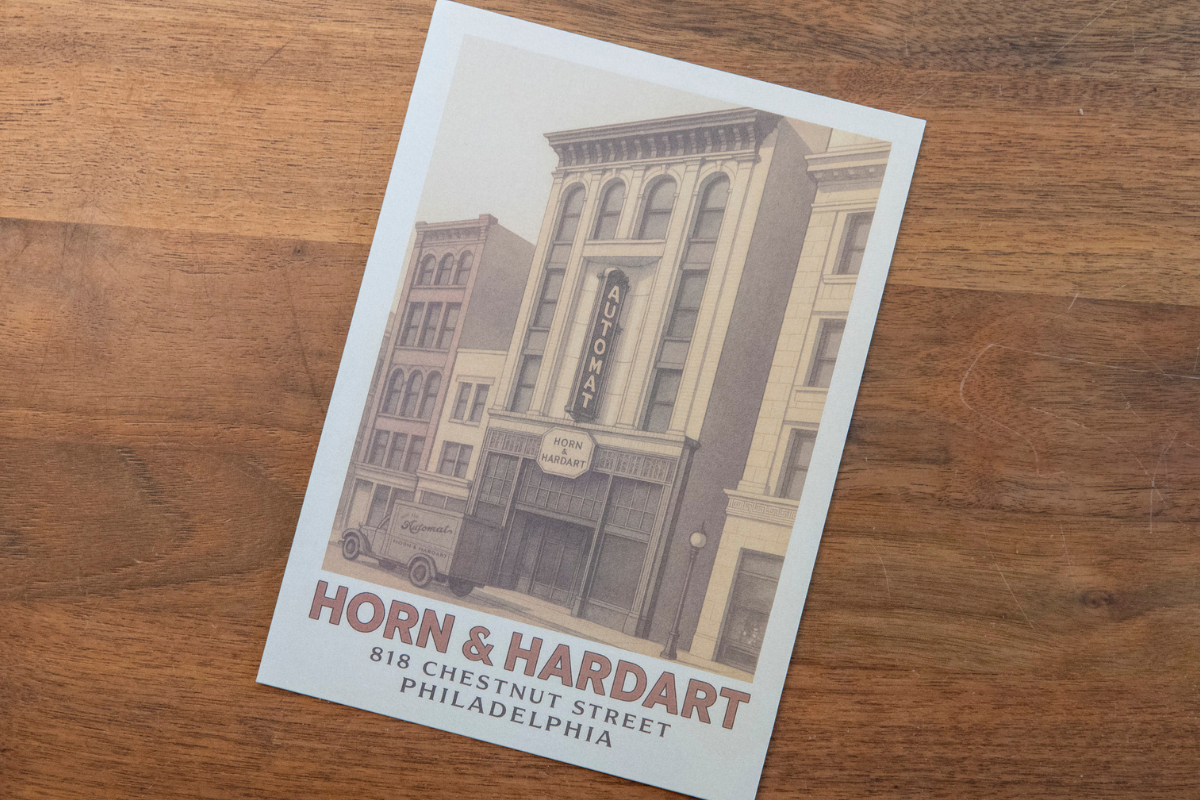 5x7 print of 818 Chestnut Street