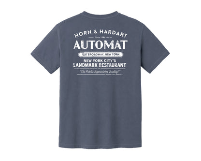 Horn & Hardart Automat T-shirt design on Back