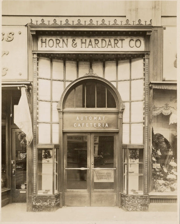 Horn and Hardart Automat Vintage Photo