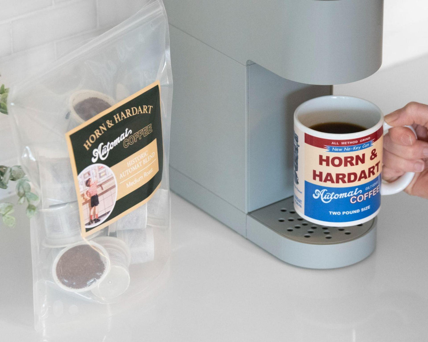Horn and Hardart Coffee Pods - Historic Automat Blend with Mug
