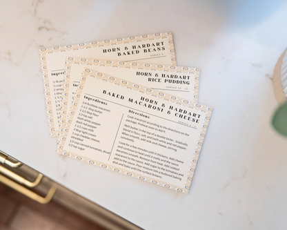 Horn & Hardart Recipe Cards
