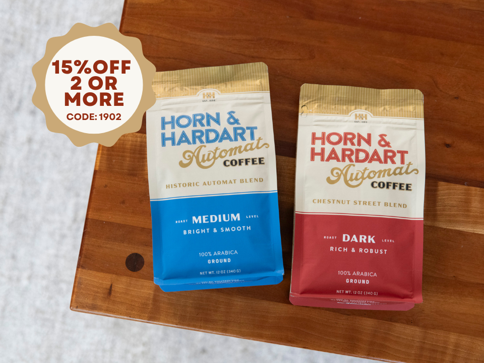15% off 2 or more bags. Medium and dark roast