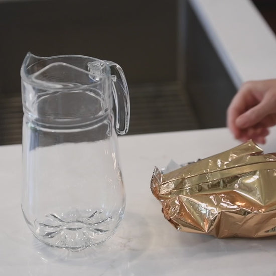Cold brew instructions on how to brew.
