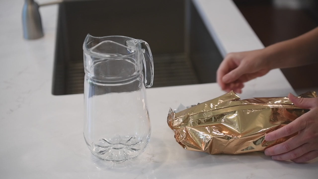 Cold brew instructions on how to brew.