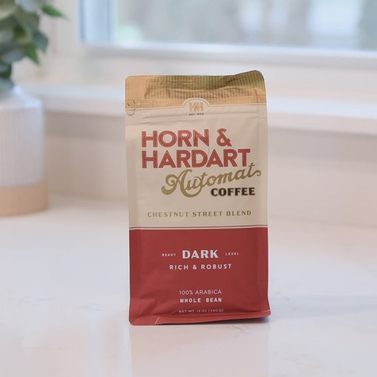 Brewing Dark Roast Horn and Hardart Coffee