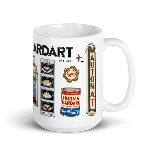 Horn and Hardart Memories Mug Right Side